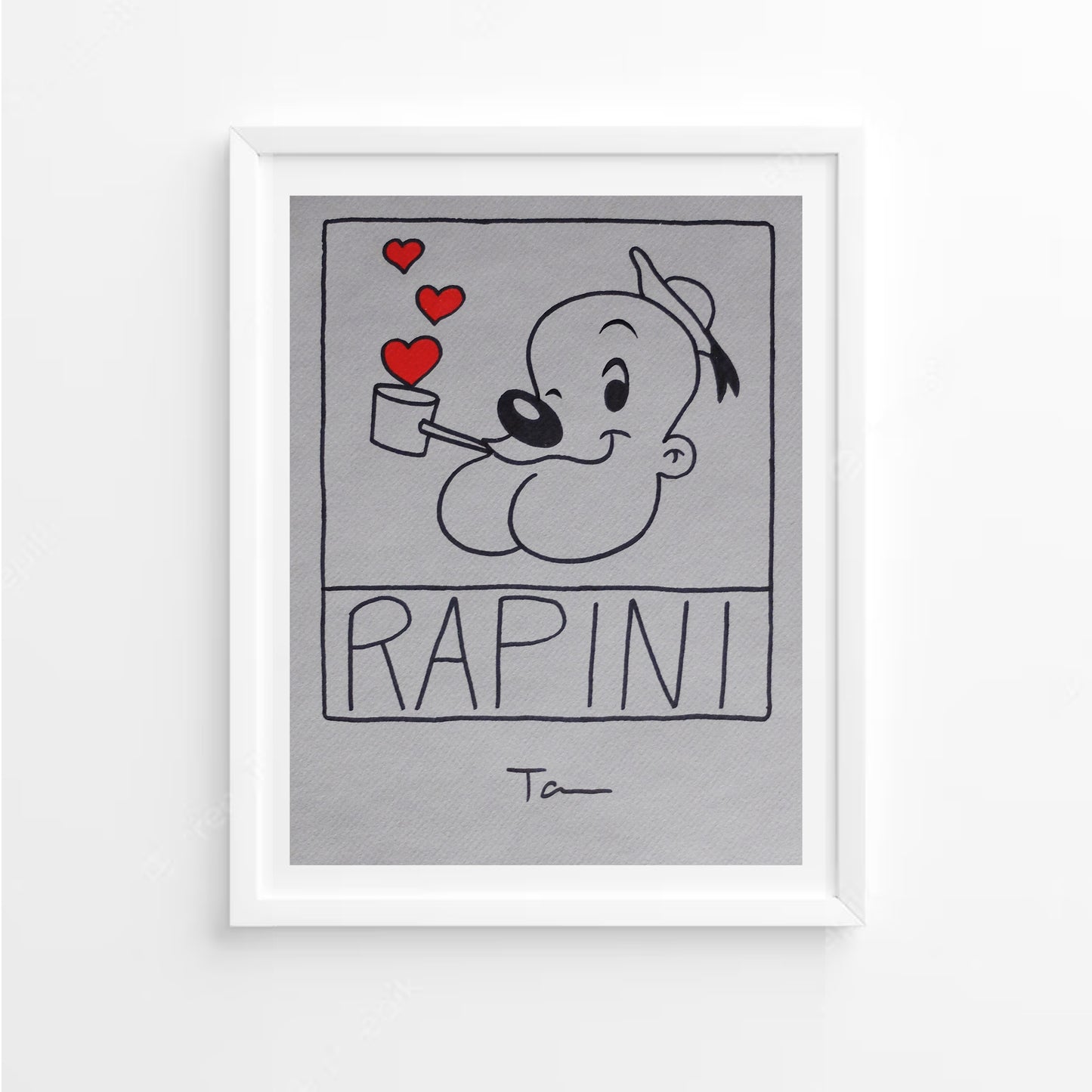 RAPINI ORIGINAL DRAWING