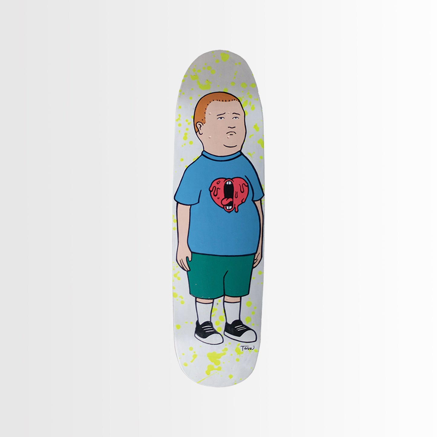BOBBY SCREAMING HEART SKATE DECK