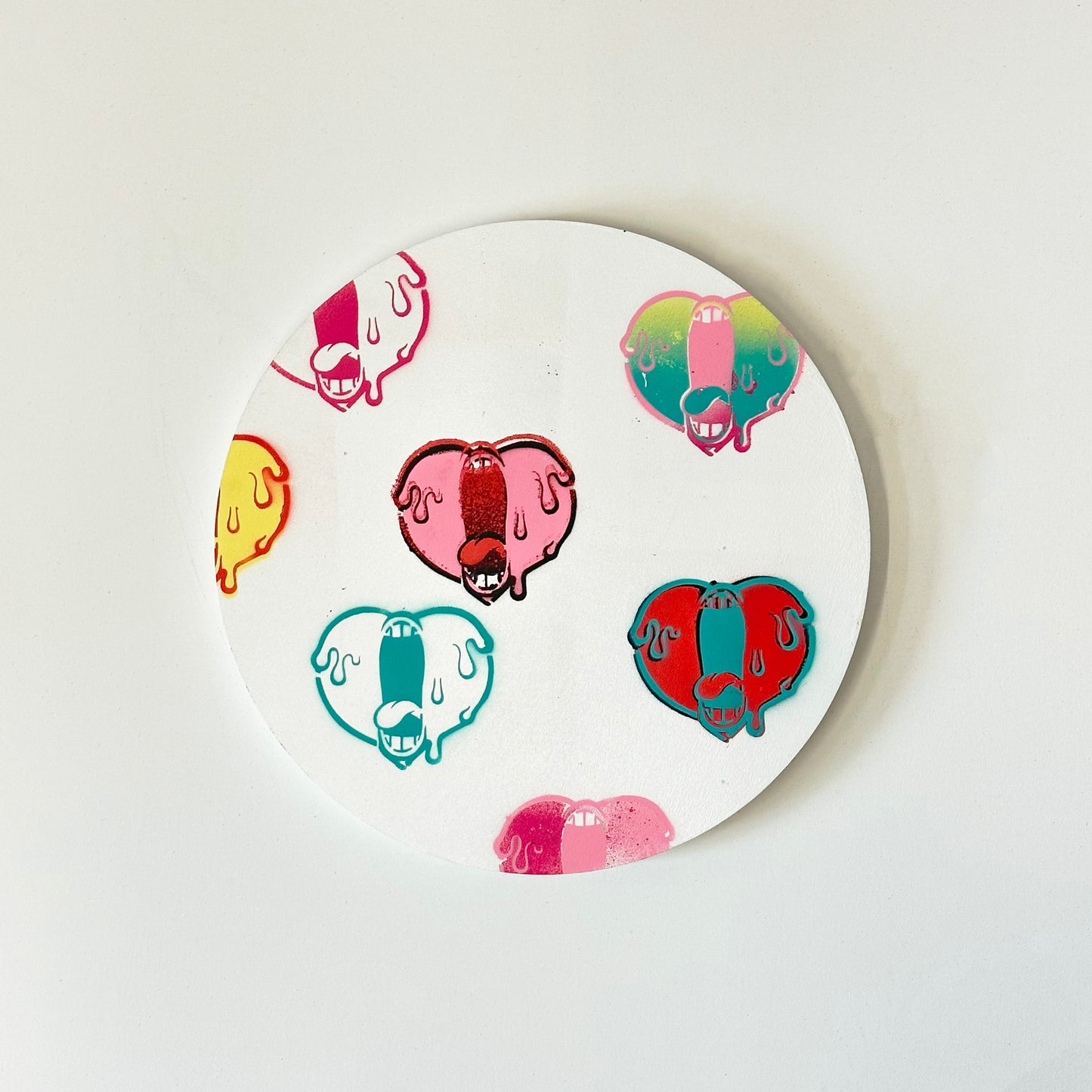 SCREAMING HEART ORIGINAL PAINTING