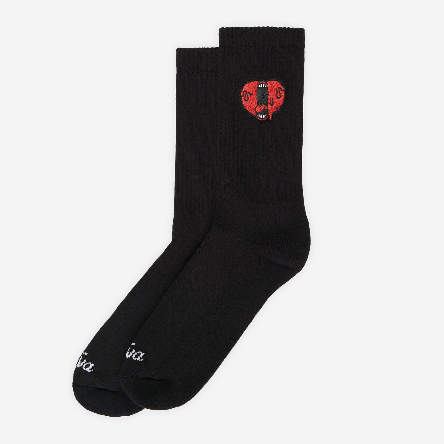 SCREAMING HEART SOCKS