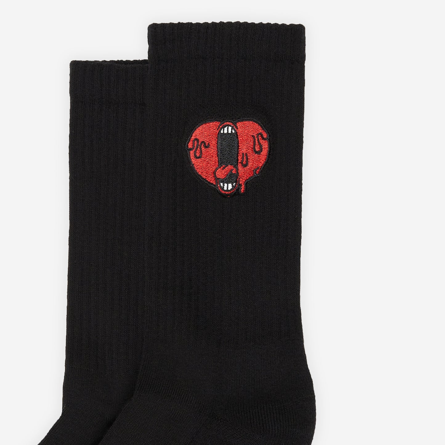 SCREAMING HEART SOCKS