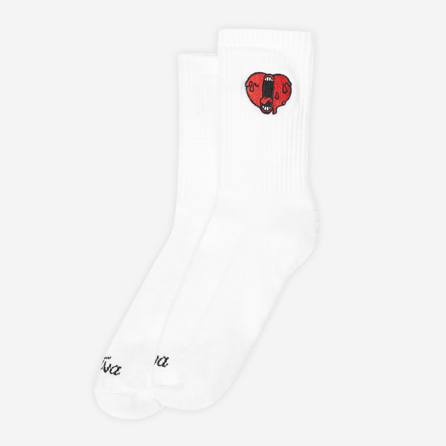 SCREAMING HEART SOCKS
