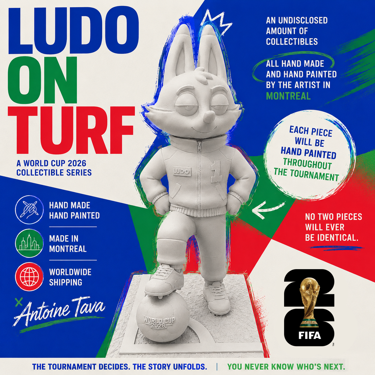 Ludo On Turf | Art sculpture