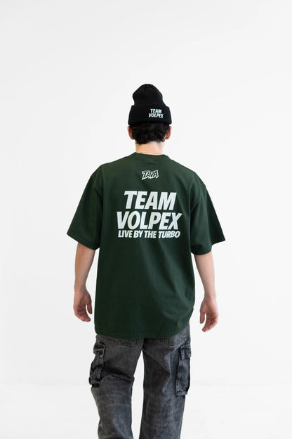 Team Volpex | Turbo collection Green TeeShirt